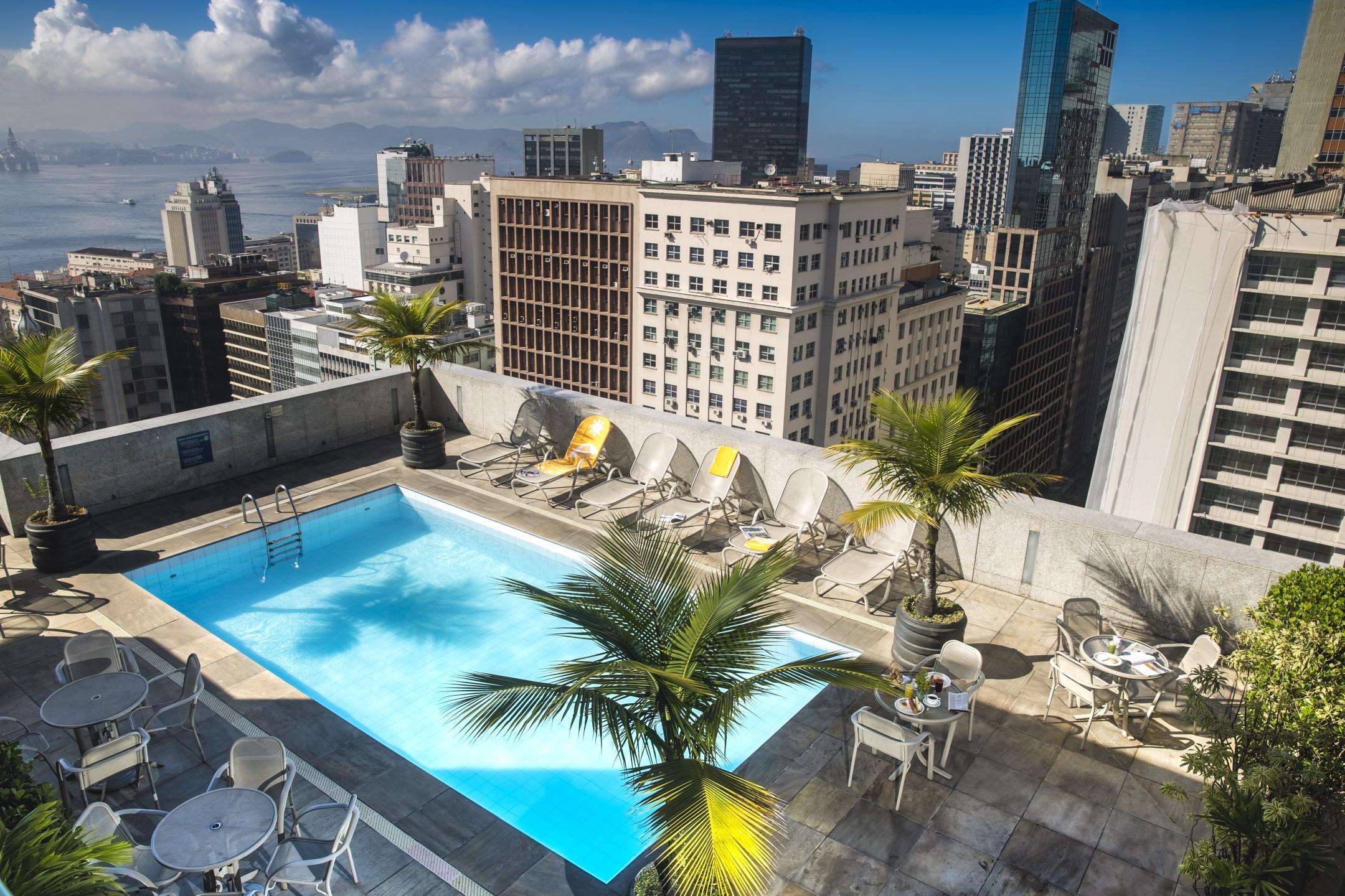 Windsor Guanabara Hotel Рио-де-Жанейро Экстерьер фото